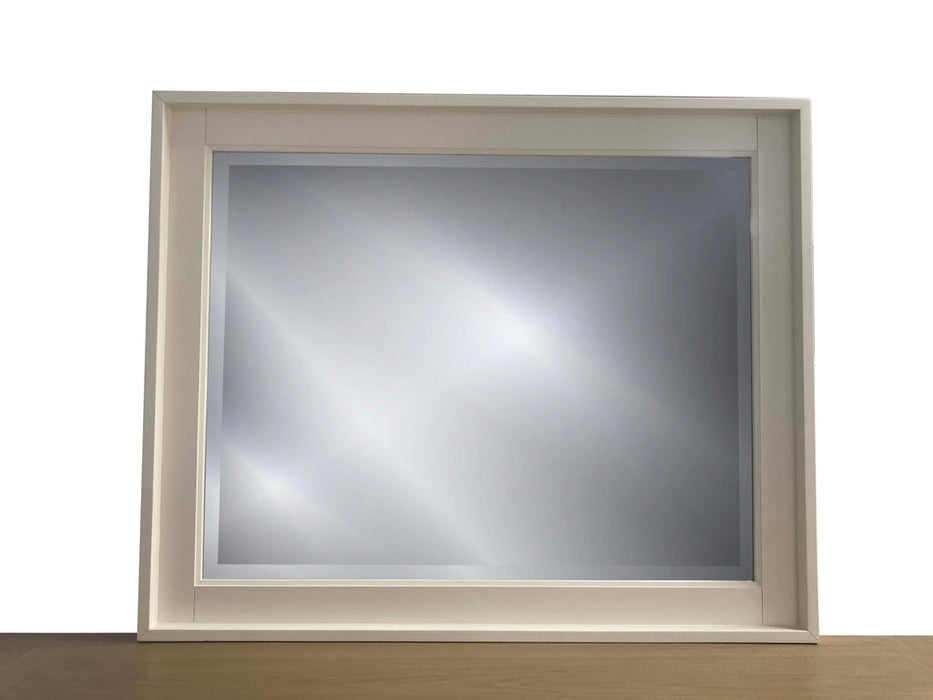 Parker House - Americana Modern Landscape Mirror w/bevel in Cotton With Weathered Natural - BAME#3144-COT - GreatFurnitureDeal