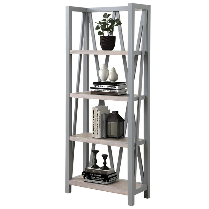 Parker House - Americana Modern Etagere Bookcase in Dove - AME#330-DOV