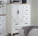 Parker House - Americana Modern 6 Piece King Platform Bedroom Set in Cotton - BAME#1166-3-51303-COT-6SET - GreatFurnitureDeal
