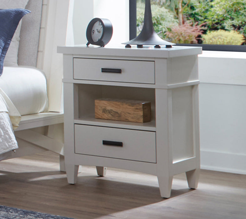 Parker House - Americana Modern 2 Drawer Nightstand in Cotton - BAME#52232-COT - GreatFurnitureDeal