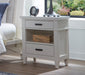 Parker House - Americana Modern 2 Drawer Nightstand in Cotton - BAME#52232-COT - GreatFurnitureDeal