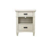 Parker House - Americana Modern 2 Drawer Nightstand in Cotton - AME#52232-COT - GreatFurnitureDeal