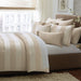 AICO Furniture - Amalfi 10 Piece King Comforter Set, Sand - BCS-KS10-AMLFI-SND - GreatFurnitureDeal