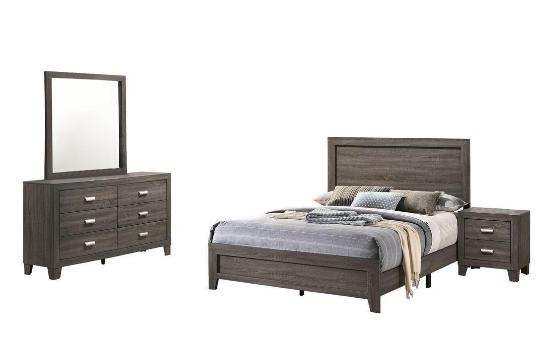 Mariano Furniture - Anastasia 4 Piece Queen Bedroom Set in Natural Gray - BQ-ANA-Q4 - GreatFurnitureDeal