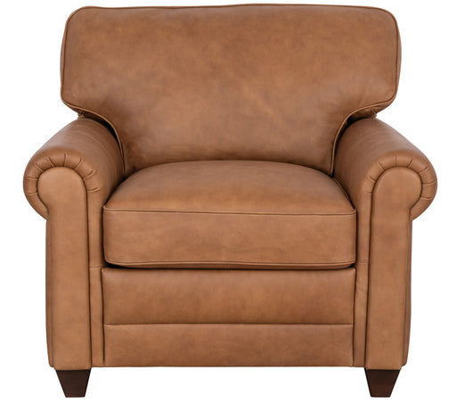 Mariano Italian Leather Furniture - Andrew Chair in Tan - Andrew-C-4004 - GreatFurnitureDeal