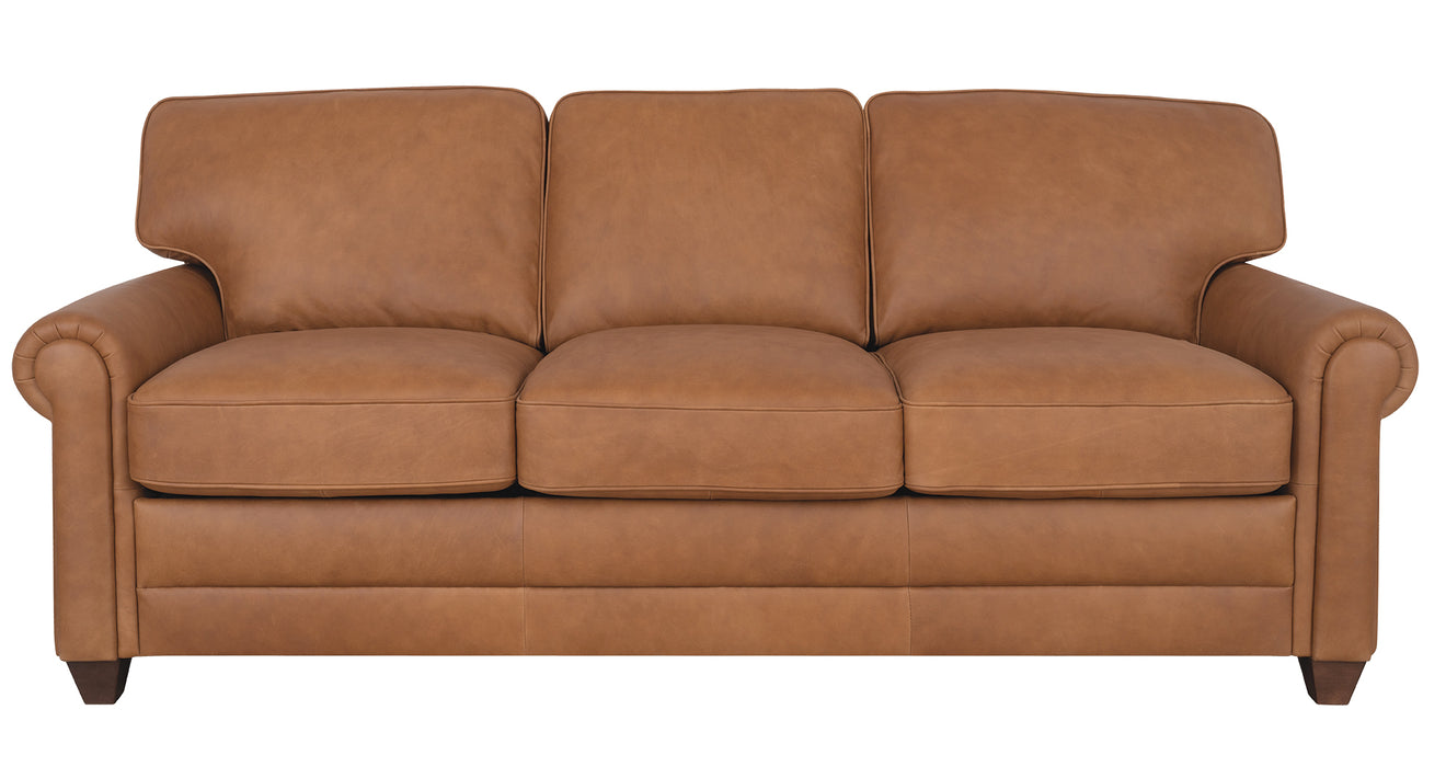 Mariano Italian Leather Furniture - Andrew 2 Piece Sofa Set in Tan - Andrew-SC-4004 - GreatFurnitureDeal