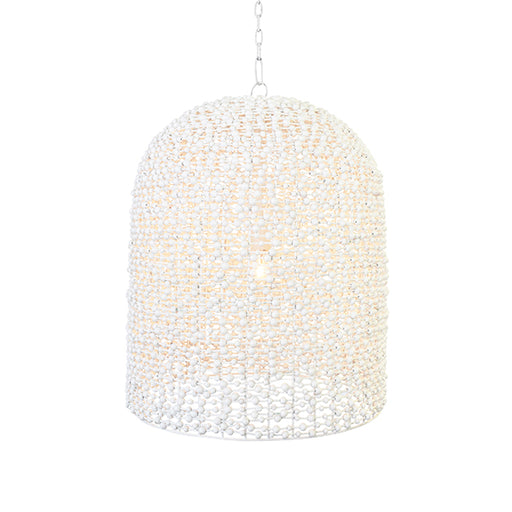 Worlds Away - Arleigh Pendant in Whitewash - ARLEIGH - GreatFurnitureDeal