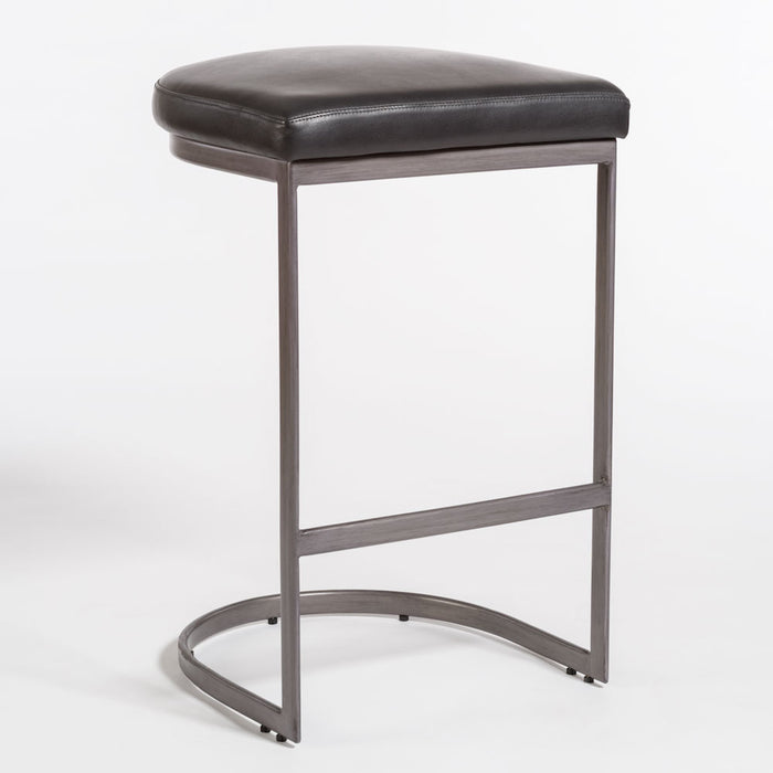 San Rafael Bar Stool in Aged Obsidian and Burnished Riviera - AT004B-AO/BRF - GreatFurnitureDeal