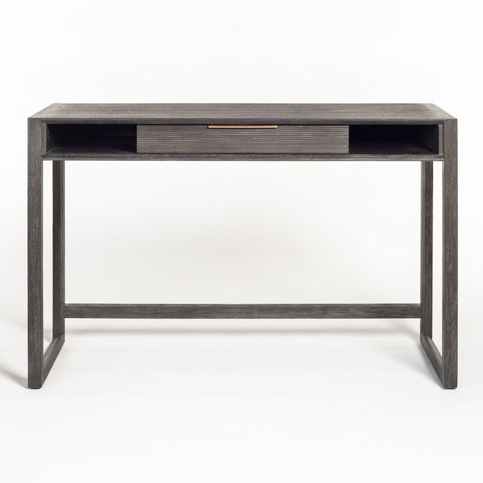 Riley Desk in Brushed Carbon - AT102-BDC - GreatFurnitureDeal