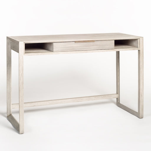 Riley Desk in Brushed Smoke - AT102-BRS - GreatFurnitureDeal