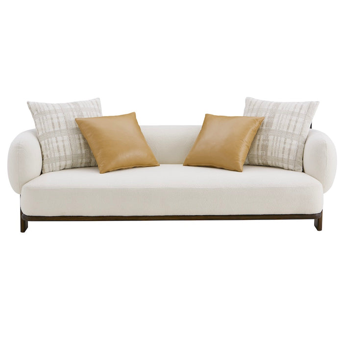 Aldrich Sofa in Pale Parchment and Dark Cinder - AT10210-PLP/DKC - GreatFurnitureDeal