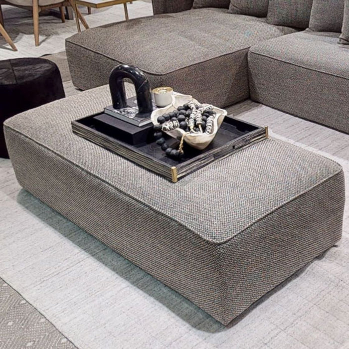 Haven U-shape Sectional OTTOMAN in Textured Basalt - AT10325-TXB - GreatFurnitureDeal