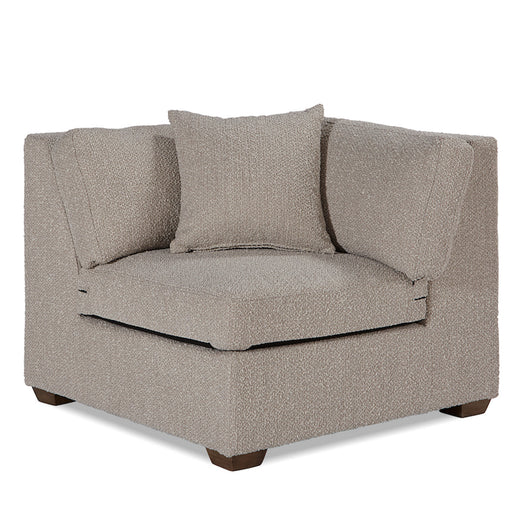 Reese CORNER SOFA in Textured Oatmeal - AT10920-TXO - GreatFurnitureDeal