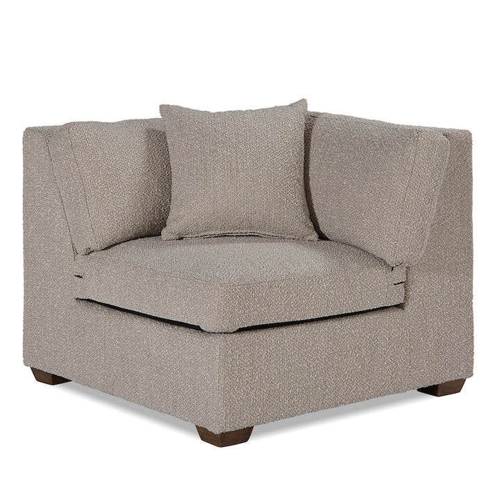 Reese CORNER SOFA in Textured Oatmeal - AT10920-TXO - GreatFurnitureDeal