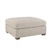 Reese OTTOMAN in Textured Oatmeal - AT10925-TXO - GreatFurnitureDeal