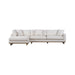 LAF Paxton Sectional in Swiss Cream and Modern Mocha - AT10961-SWC/MMC - GreatFurnitureDeal