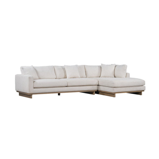 RAF Paxton Sectional in Swiss Cream and Modern Mocha - AT10962-SWC/MMC - GreatFurnitureDeal