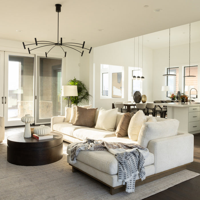 RAF Paxton Sectional in Swiss Cream and Modern Mocha - AT10962-SWC/MMC - GreatFurnitureDeal