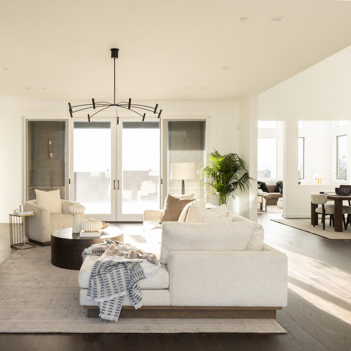 RAF Paxton Sectional in Swiss Cream and Modern Mocha - AT10962-SWC/MMC - GreatFurnitureDeal