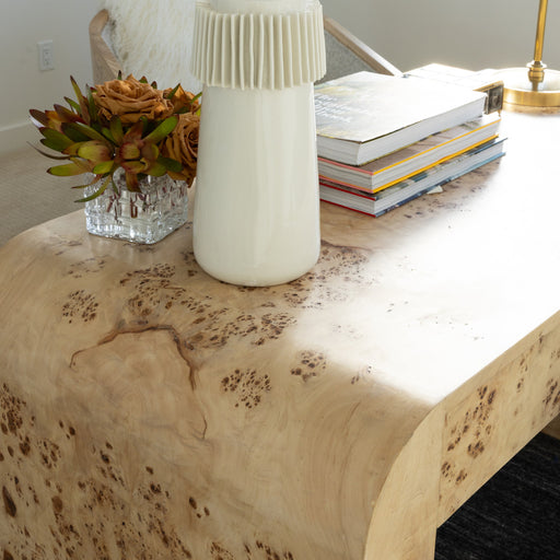 Brea Desk in Toasted Burl - AT182-TSB - GreatFurnitureDeal