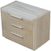 Warner Three Drawer Nightstand in Light Limestone - AT20270-WDS/LTL - GreatFurnitureDeal