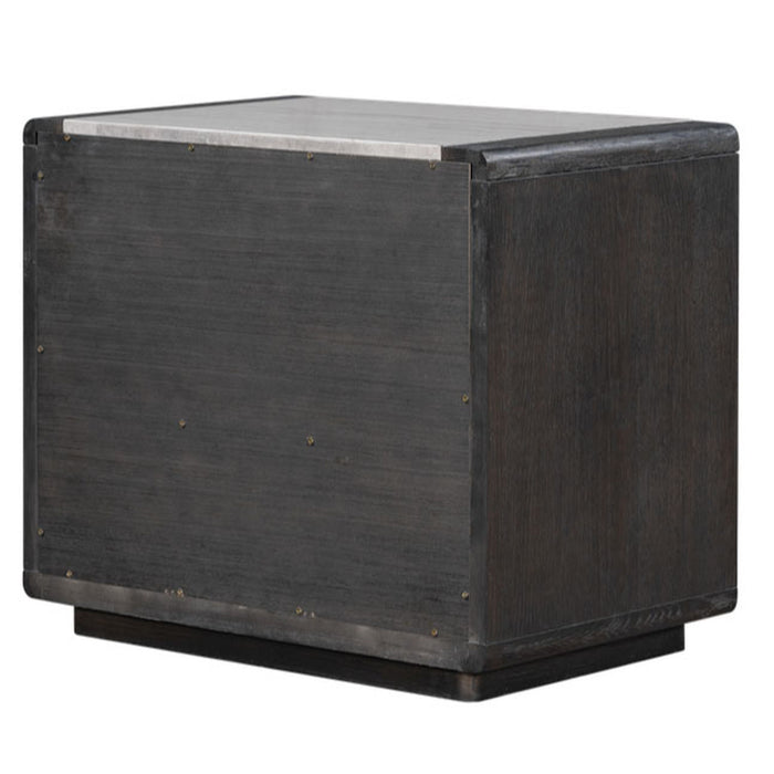 Slade One Drawer Nightstand in Light Limestone and Dark Cinder - AT20280-DKC/LTL - GreatFurnitureDeal