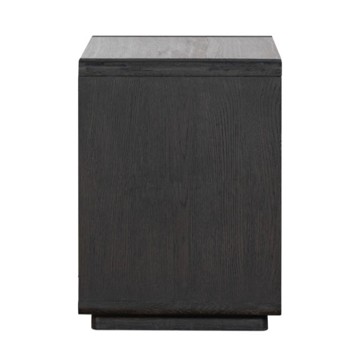 Slade One Drawer Nightstand in Light Limestone and Dark Cinder - AT20280-DKC/LTL - GreatFurnitureDeal