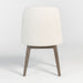 Jackie Dining Chair in Warm Cotton and Moderna Brown - AT203-WMC - GreatFurnitureDeal