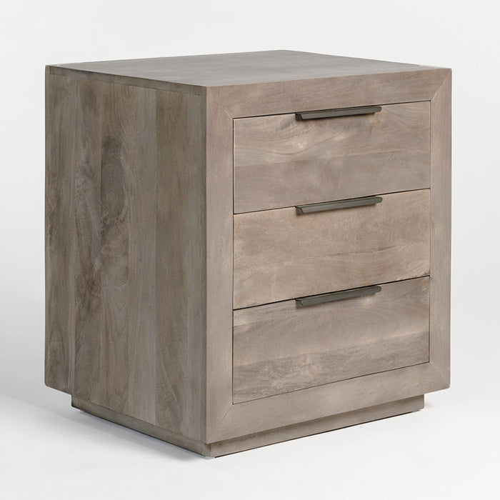 Holden Three Drawer Nightstand in Misted Ash - AT20401-MTA - GreatFurnitureDeal