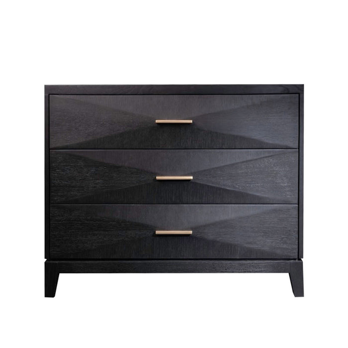 Forrest 3 Drawer Nightstand in Onyx Oak - AT20800-OXO - GreatFurnitureDeal