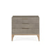 Caleb 3 Drawer Nightstand in Brushed Smoke - AT20901-BRS - GreatFurnitureDeal