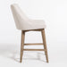 Taylor Counter Stool in Light Sand and Natural Ash - AT234C-LS - GreatFurnitureDeal