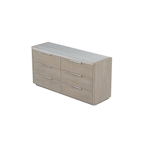 Warner Six Drawer Dresser in Light Limestone - AT30270-WDS/LTL - GreatFurnitureDeal