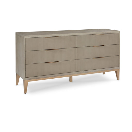 Caleb 6 Drawer Dresser in Brushed Smoke - AT30900-BRS - GreatFurnitureDeal