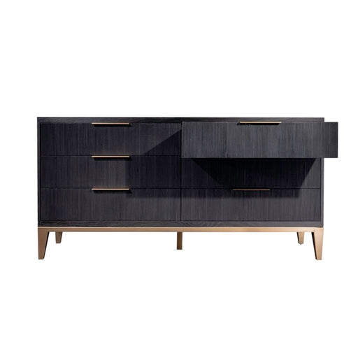 Caleb 6 Drawer Dresser in Onyx Oak - AT30900-OXO - GreatFurnitureDeal