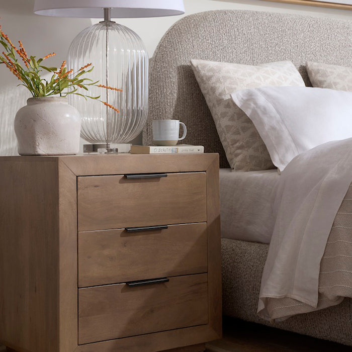 Cora King Bed in Subtle Mushroom and Dark Cinder - AT40280K-STM/DKC - GreatFurnitureDeal