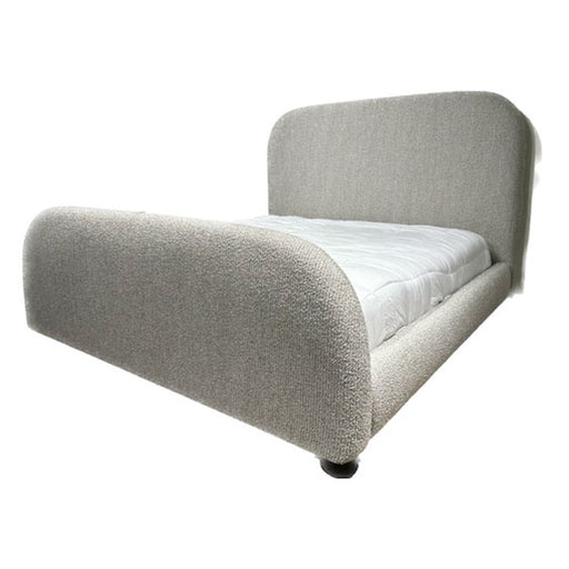 Cora Queen Bed in Subtle Mushroom and Dark Cinder - AT40280Q-STM/DKC - GreatFurnitureDeal