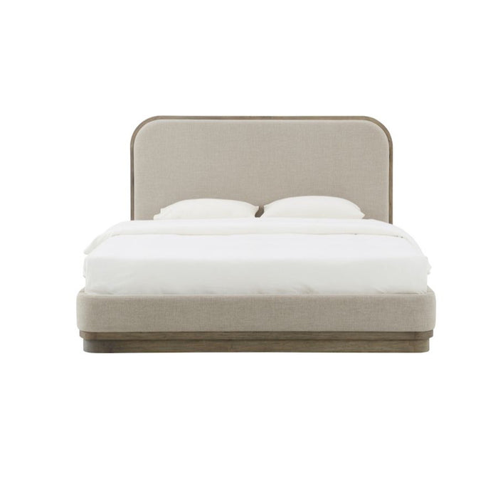 Emery Queen Bed in Titan Tan and Dusted Stone - AT40290Q-TTN/DDS - GreatFurnitureDeal