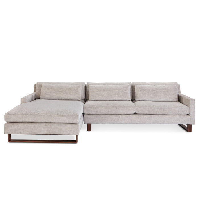 Vance LAF Sectional in Frosted Cream - AT52101-FTC - GreatFurnitureDeal