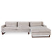 Vance RAF Sectional in Frosted Cream - AT52102-FTC - GreatFurnitureDeal