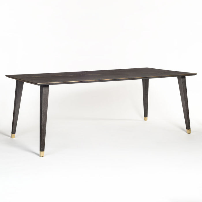 Brighton Dining Table in Brushed Carbon - AT60091-BDC - GreatFurnitureDeal