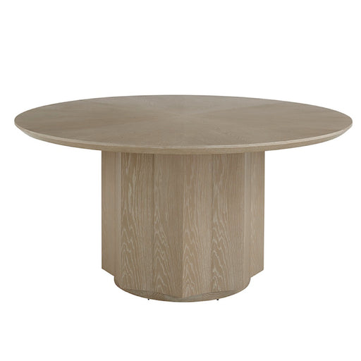 Royce 60" Round Dining Table in Washed Stone - AT60093-WDS - GreatFurnitureDeal