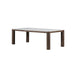 Durham Dining Table in Medium Cinder and Grecian White Marble - AT60099-MCR/GWM - GreatFurnitureDeal