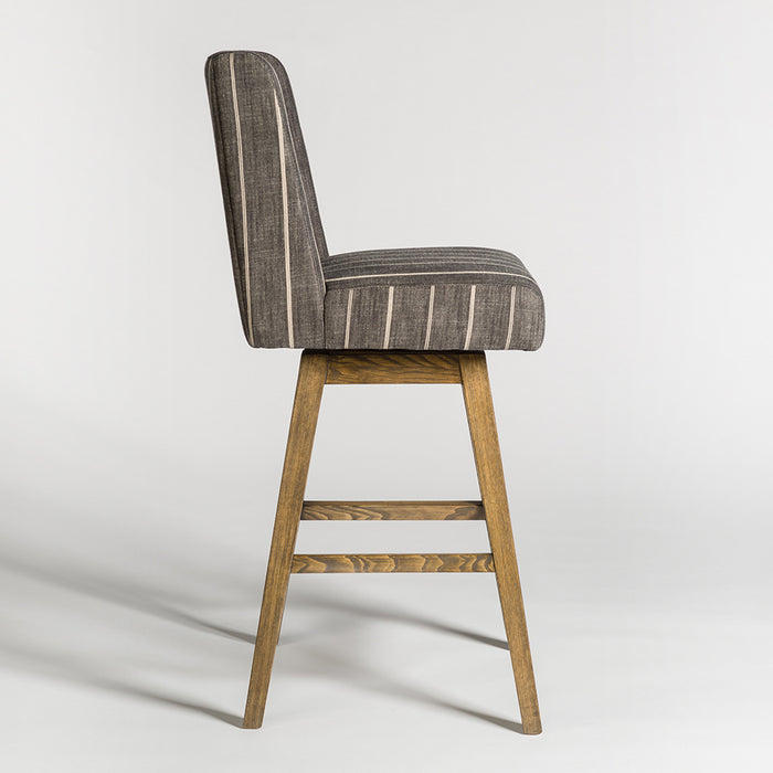 Tribeca Swivel Counter Stool in Revere Dusk and Weathered Oak - AT600C-RD - GreatFurnitureDeal