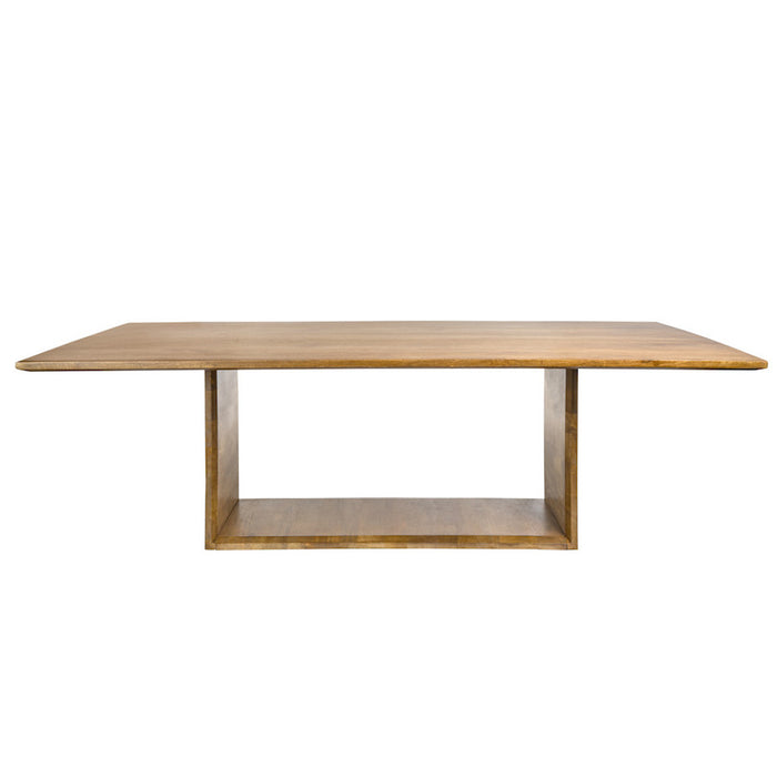 Rhett 96" Dining Table in Light Oak - AT60100-96-LTO - GreatFurnitureDeal