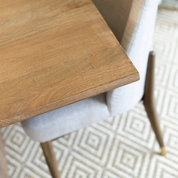 Rhett 96" Dining Table in Light Oak - AT60100-96-LTO - GreatFurnitureDeal