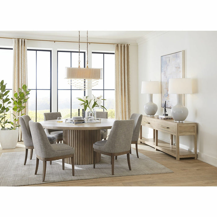Bradley 60" Round Dining Table in Misted Ash - AT8919-MTA - GreatFurnitureDeal