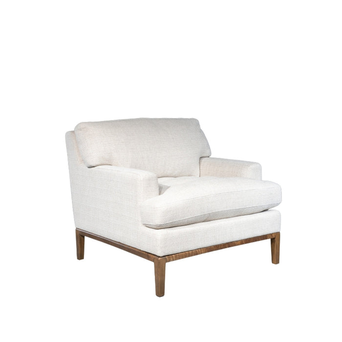 Lewis Chair in Serene Pearl and Warm Jakarta - AT9060-SNP - GreatFurnitureDeal