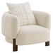 Bristol Occasional Chair in Pale Parchment and Dark Cinder - AT9067-PLP/DKC - GreatFurnitureDeal