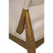 Finn Dining Chair in Subtle Beige and Warm Walnut - AT907-SBE - GreatFurnitureDeal